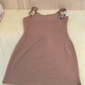 SKIMS (NWT-2X-Sienna) Super Cute Summer Mesh Slip Dress